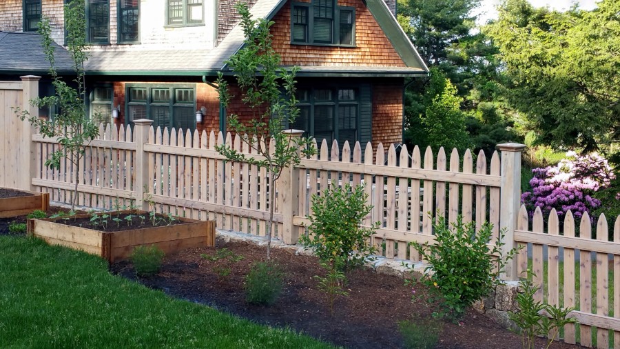 TwoSide Tongue and Groove New England Cedar Fence